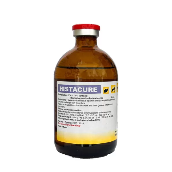 Histacure Anti Histamine Injection | 100ml | حقن هيستاكور مضاد الهيستامين | 100 مل - Image 2