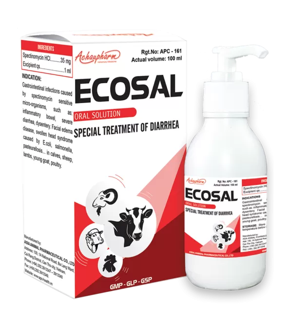 Ecosal Syrup | 100ml Pump | شراب إيكوسال | 100 مل