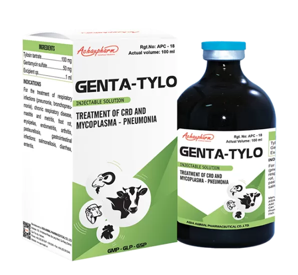 Genta-Tylo Injection | 100ml | حقن جنتا-تايلو | 100 مل