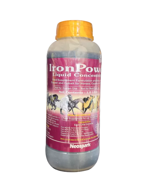 Iron Power Syrup | 1 liter | شراب آيرون باوَر | 1 لتر