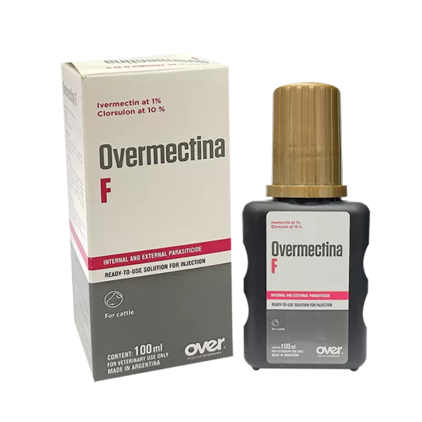 Overmectina F Injection | 100ml | حقن أوفرميكتينا F | 100 مل