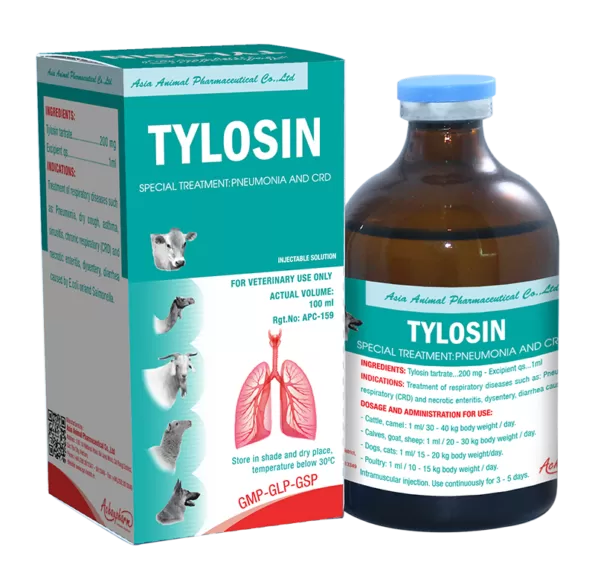 Tylosin Injection | 100ml | حقن تيلوسين | 100 مل