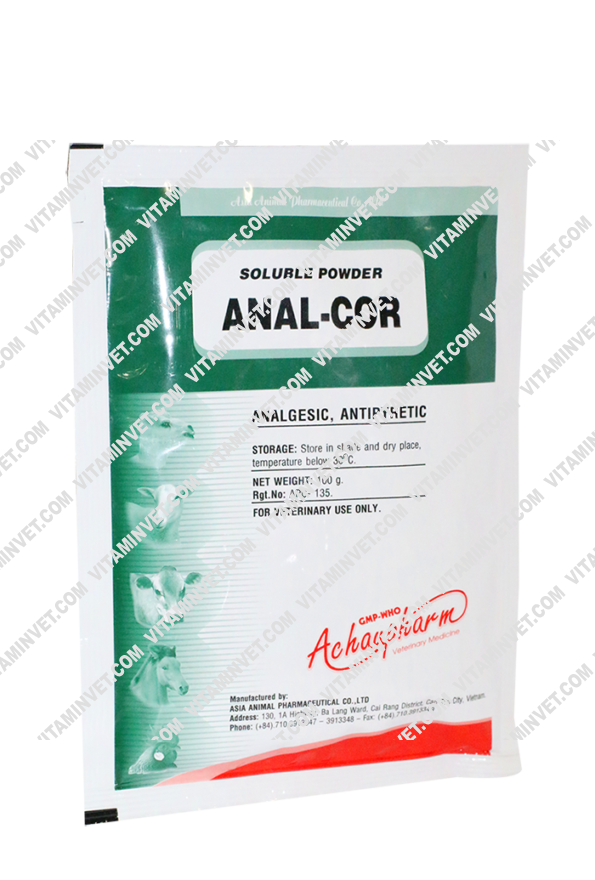 Anal Cor Anti Pyretic Powder 100g