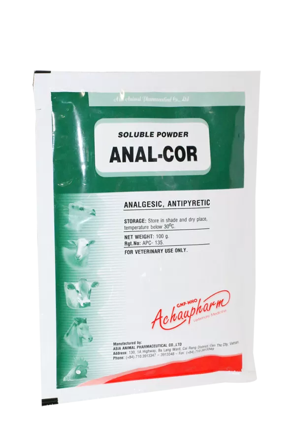 Anal Cor Anti Pyretic Powder 100g