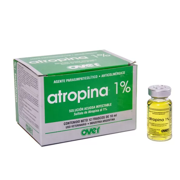 Atropina 1% Injection 10ml | Over | أترومينا 1% حقنة 10 مل | أوفر