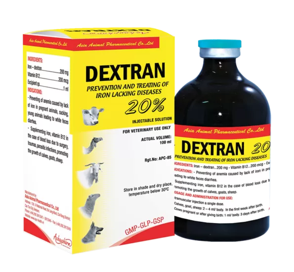 Dextran 20% Injection 100ml | حقن ديكستران 20% | 100 مل