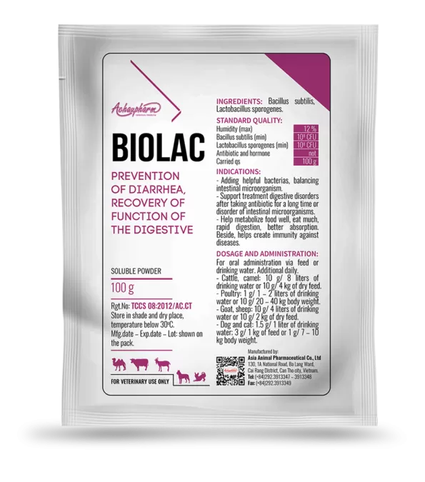 Biolac Powder Pro Biotic | 100 g | بيولاك بودرة خميره بروبيوتيك | 100 جرام