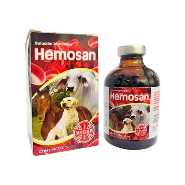 Hemosan Injection | Antiparasitic 50ml | حقن هيموسان | مضاد للطفيليات 50 مل