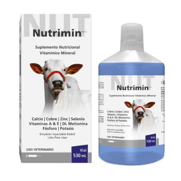 Nutrimin Injection  530ml Vial | USO Veterinary | نيوترمين حقنة 530 مل زجاجة | يوسو بيطري