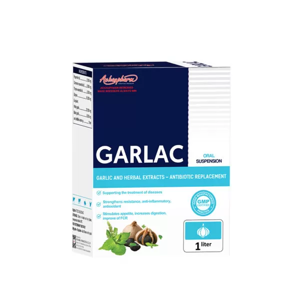 Garlac Syrup | Oral Solution 1L | Garlic | Herbal Extracts | Anti Biotic Replacer  شراب جارلاك | محلول فموي 1 لتر | ثوم | مستخلصات عشبية | بديل للمضادات الحيوية - Image 2