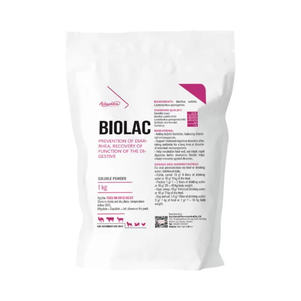 Biolac Powder | Pro Biotic | 1 kg | Achaupharma بودرة بيولاك | بروبيوتيك | 1 كجم | أشاو فارما