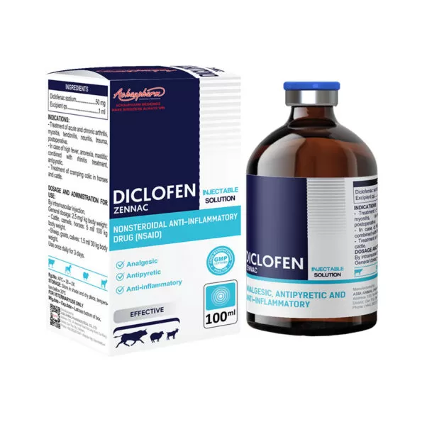 Diclofenac | Diclofen Injection | 50mL| Achaupharma ديكلوفيناك | حقنة ديكلوفين | 50 مل | أشاو فارما